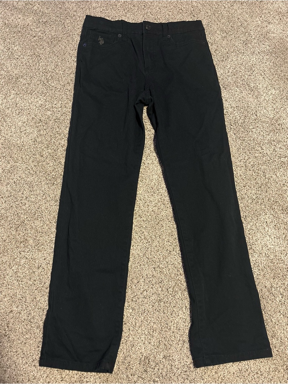 U.S. Polo Assn. Navy Blue Casual Pants